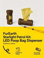 FurEarth Starlight Patrol Kit – LED Poop Bag Holder with Light - Image 2