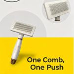 FurClean Groom Brush – Soft Anti-Static Pet Deshedding Brush