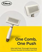 FurClean Groom Brush – Soft Anti-Static Pet Deshedding Brush
